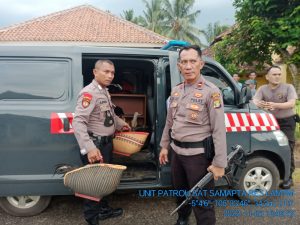 Brantas Perjudian, Sat Samapta Polres Lampung Timur Grebek Sabung Ayam