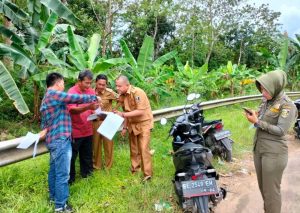 3 Lokasi Pembangunan Kawasan RTH, Ditinjau Camat Sukadana Bersama Kades Pasar Sukadana Dan Kades Mataram Marga