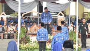 Wakil Bupati Azwar Hadi, Menjadi Inspektur Upacara HUT Korpri Ke- 51