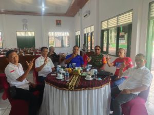 Insan Pers Lampung Utara Bersama Dandim 0412/LU Adakan Cofe Morning.