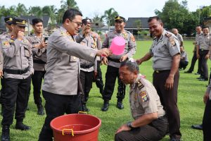 Reward Penghargaan, Sebanyak 97 Personil Polres Lampung Timur Naik Pangkat