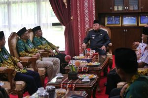 Ketua Pengurus Nahdlatul Ulama (PCNU) Cabang Lampung Barat melakukan Audensi dengan Pj. Bupati Lampung Barat.