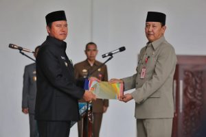 Drs.Adi Utama,M.M resmi di lantik menjadi Sekretaris Daerah (Sekda) Lampung Barat.