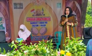 Meriahkan Harlah NU, Camat Way Bungur Adakan Lomba Qasidah Tingkat Kecamatan Way Bungur