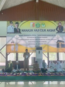 Qudrotul Ikhwan Buka Kegiatan Manasik Haji Cilik Akbar Raudhatul Athfal