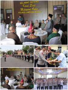 Kapolda Lampung Kunjungi Polres Lampung Barat