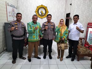 PJS KETUA DPC APDESI Lampung Utara Gelar Audensi Bersama Kapolres