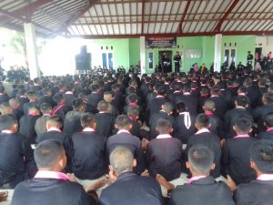 415 Siswa PSHT Ikuti UKT Dari Sabuk Jambon ke Sabuk Hijau.