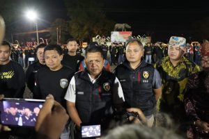 Apel Bersama Tekab 308 Presisi Dir Reskrimum Polda Lampung Gelar Bersama Tekab 308 Presisi Rayon ll Polres Jajaran