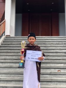 Siswa Kelas 6 SDS Bahari Al-Islam Sabet Juara 1 Thafidz Pidato