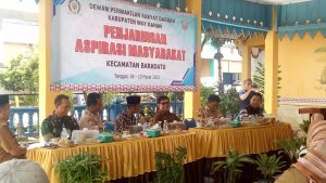 Serap Aspirasi Petinggi DPRD Way Kanan Dapil IV Didesak Masyarakat Perbaikan Rumah Camat dan Jalan