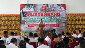 Pemerintah Lampung Barat gelar (Musrembang)  tingkat Kabupaten.