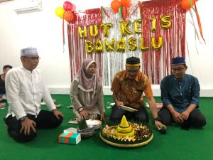 Peringatan HUT ke-15, Bawaslu Tulangbawang Gelar Syukuran dan Santunan Anak Yatim