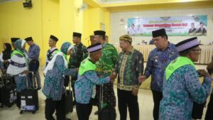 Bupati Lampung Timur, Lepas Pemberangkatan Jama’ah Calon Haji Kloter ke-2