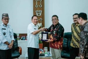 Qudrotul Ikhwan Terima Audensi KPP Pratama Kotabumi