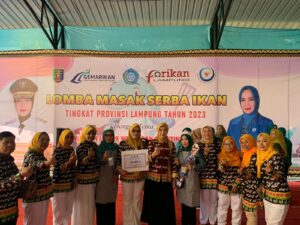 Tulangbawang Raih Juara Pertama Lomba Masak Serba Ikan