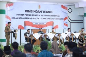 Pemkab Tulangbawang Gelar Bimtek Pilkakam Serentak Tahun 2023