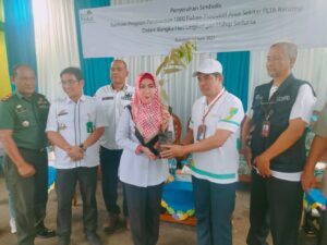 Bupati Tanggamus Hadiri Kegiatan Penanaman 1000 Pohon Produktif Yang Berlokasi Di Bendungan Batu Tegi..!!