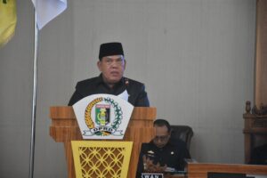 DPRD Lampung Timur Gelar Paripurna Penyampaian LPPA Tahun 2022, Dihadiri Wabup Azwar Hadi