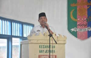 Wabup Azwar Hadi, Hadiri Unit Pelayanan Sosial Keliling Dinsos Provinsi Lampung