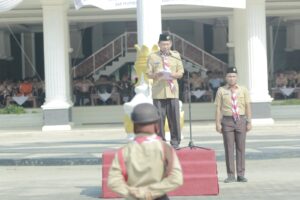 HUT Pramuka Ke-62, Ini Harapan PJ Bupati Tulangbawang 