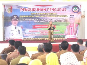 Qudrotul Ikhwan Hadiri Pengukuhan DPD Perhiptani Tulangbawang.