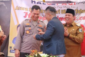 Semarak Memeriahkan HUT Halopaginews ke-5, Wakapolres Lamtim: Semoga Jaya Selalu