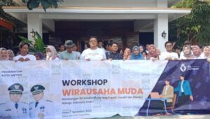 Disporapar Metro Gelar Workshop Wirausaha Muda