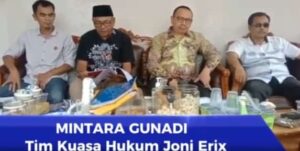 Objek Tanah Yang Di Kuasi Pemukiman Angkatan Laut, Tim Kuasa Hukum Joni Erik Angkat Bicara