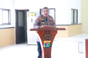 Wadir Binmas Polda Lampung Kunjungi Polres Lamtim Beri Arahan Ke Polisi RW