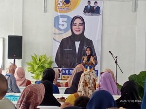 Caleg DPR RI Dr.Zuliana Abidin, SE,.M.S.I., Silaturahmi Bersama Warga