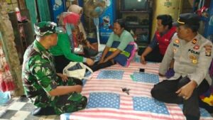 Danramil Labuhan Ratu Apresiasi Kegiatan Homecare Dan Pengobatan Door To Door