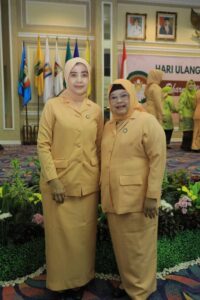 Hadiri HUT DWP ke-24, Herlina Qudrotul Ajak Pengurus Bersinergi.