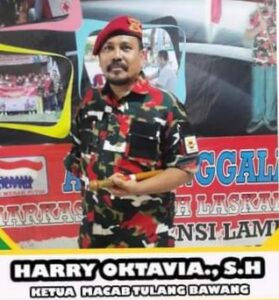 Qudrotul Ikhwan Kembali Dilantik Sebagai Pj Bupati Tulang Bawang, Ketua Laskar Merah Putih Ucapkan Selamat dan Sukses