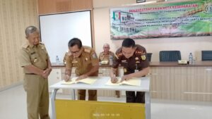 OPD di Pringsewu MoU Penanganan Hukum Bidang Datun