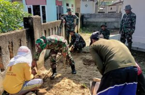 MCK Mushola Al-Ikhlas Sudah Mulai Dibangun Oleh Satgas TMMD Kodim 0411/KM