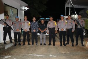 Logistik Pemilu Bergeser ke KPU Provinsi, Polres Lamtim Lakukan Pengawalan