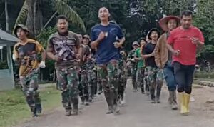 Sigit Merasa Bangga Bisa Rasakan Berlari Bersama TNI