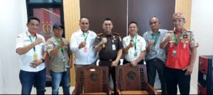 Enam Organisasi Kunjungi Kajari Lampung Utara