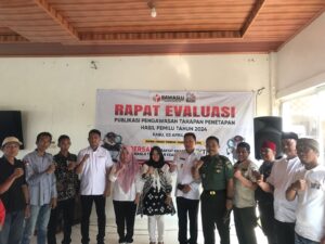 Bawaslu Lampung Utara Gelar Rapat Evaluasi Publikasi Pengawasan Tahapan Pemilu Tahun 2024