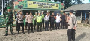 Beri Pelayanan Kepada Pemudik Lebaran, Polres Lampung Utara Dirikan 3 Pospam dan 1 Posyan