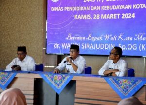 Wahdi Hadiri Acara Pengajian Amaliah Ramadan di Dinas Pendidikan