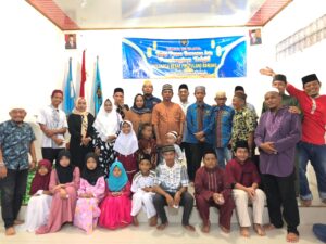 Gelar Bukber, PWI Tulangbawang Santuni Anak Yatim