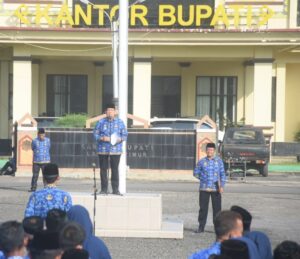 Apel Bulanan Korpri, Wabup Azwar Hadi Berharap Bidang Pendidikan Sekolah di Lamtim Harus Ditingkatkan