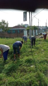 Pemdes Bandar Kagungan Raya Ajak Warga Gotong Royong