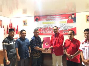 Lima Orang Sudah Ambil Formulir, Daftar Bacalon Bupati di PDIP Tulangbawang.