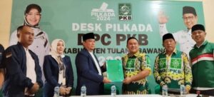 Dapat Restu DPW, Dedi Afrizal Tancap Gas Daftar Bakal Calon Wakil Bupati di DPC PKB