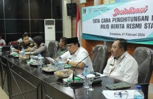 Azwar Hadi Pimpin Rapat Koordinasi Inflasi Dan Sosialisasi Tata Cara Perhitungan Inflasi