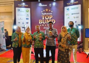 Top BUMD Award, Bupati Lamtim Raih Penghargaan TOP Pembina BUMD 2024