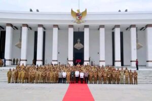 Pj. Bupati Lampung Utara Hadiri Kunjungan Kerja Presiden dan Wapres di Ibu Kota Nusantara